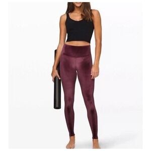 Lululemon Wunder Under High-Rise Tight Velvet Cassis Purple Leggings Size 4 28"